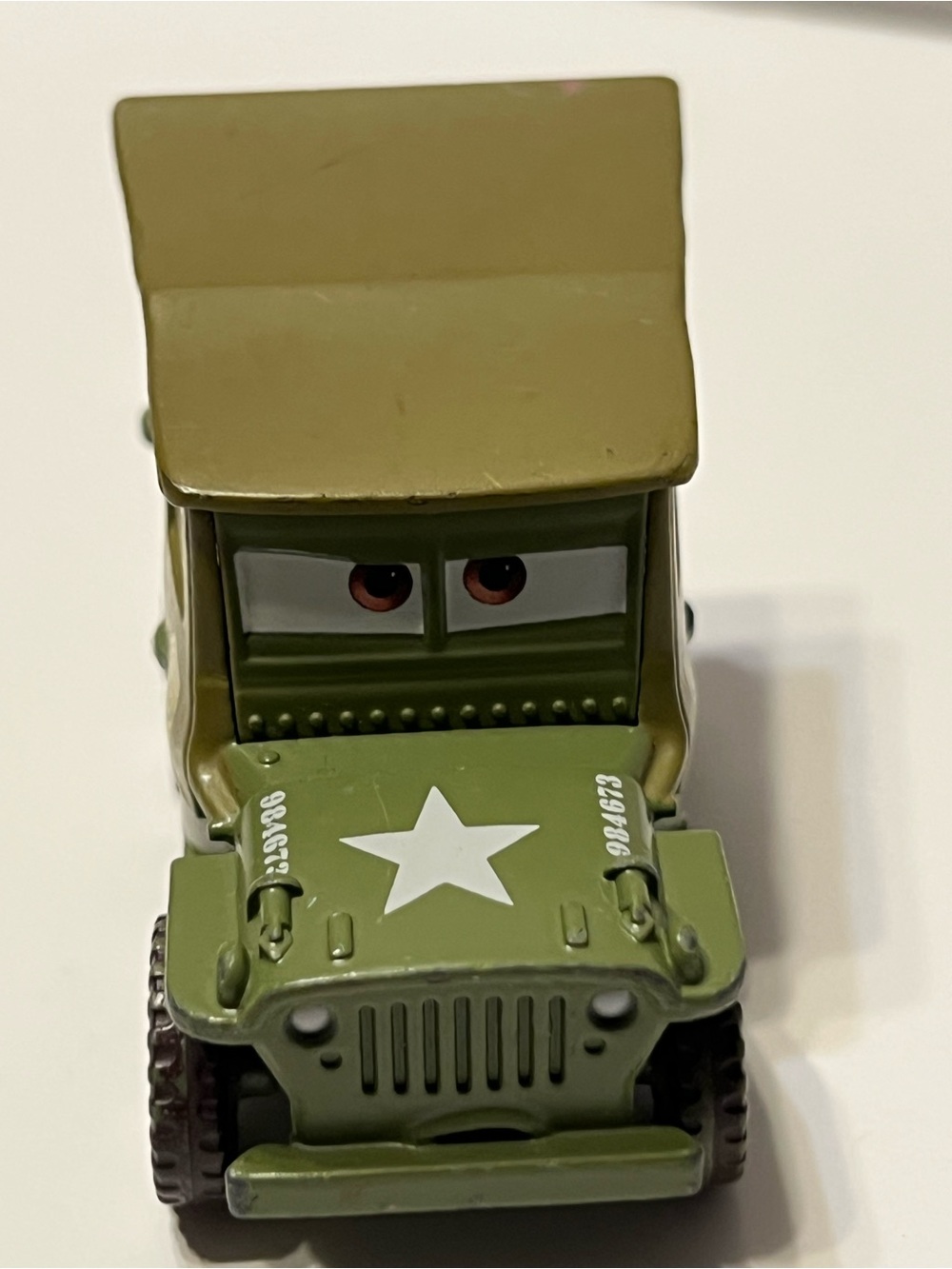 Disney Pixar Sarge Jeep Mini Racers NWT